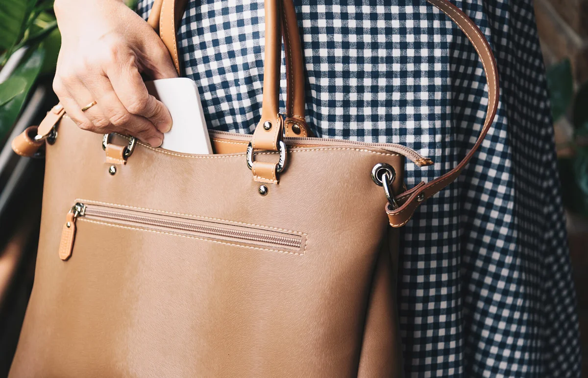 Woman With Purse