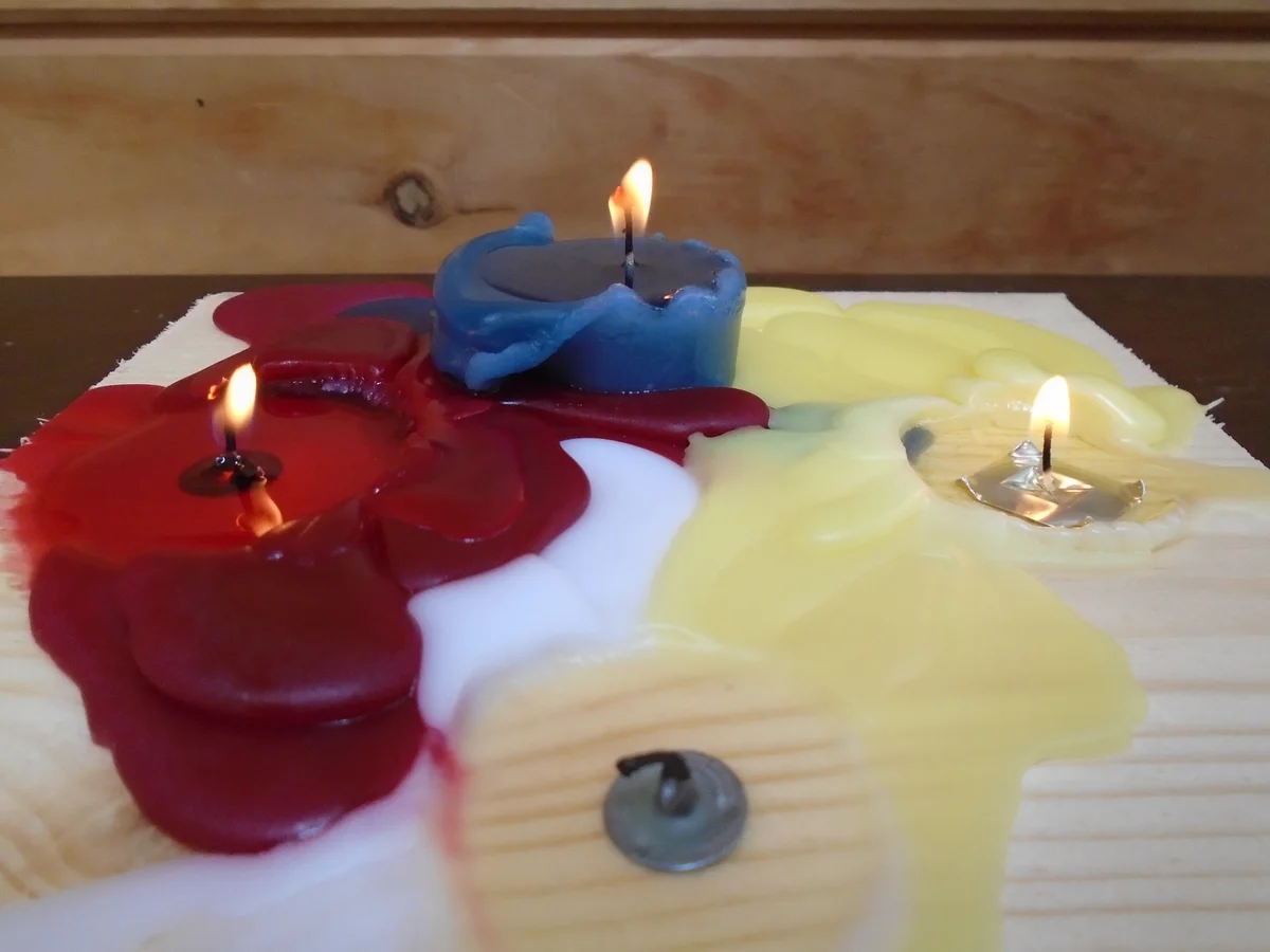Votives After Three Hours Burning