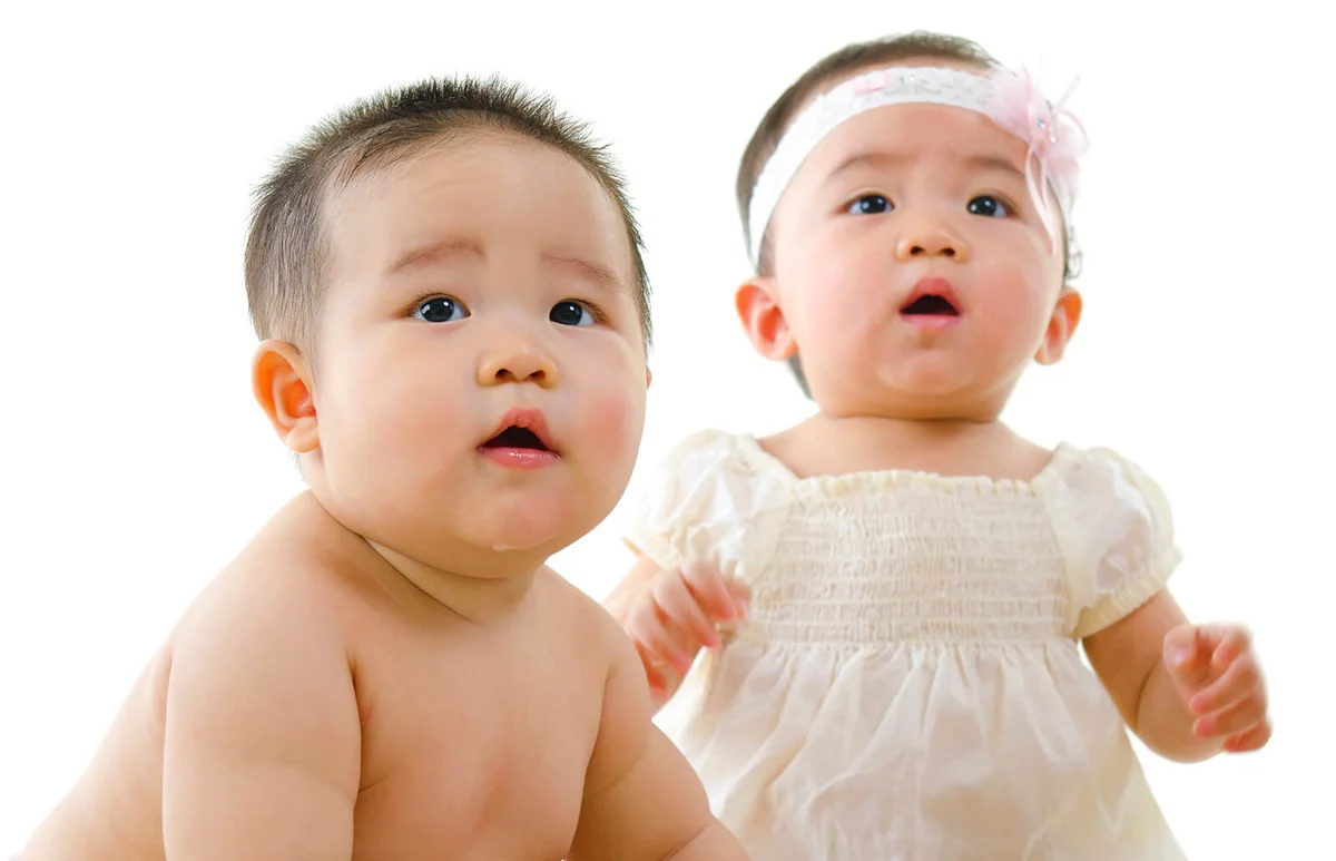 Asian babies