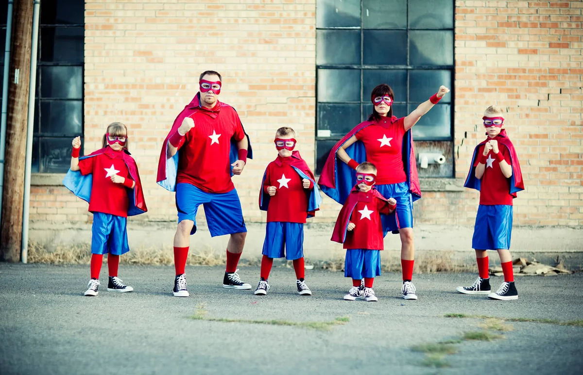 Family of Superheroes