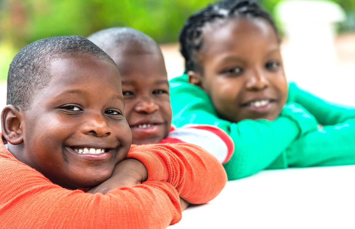 Smiling kids
