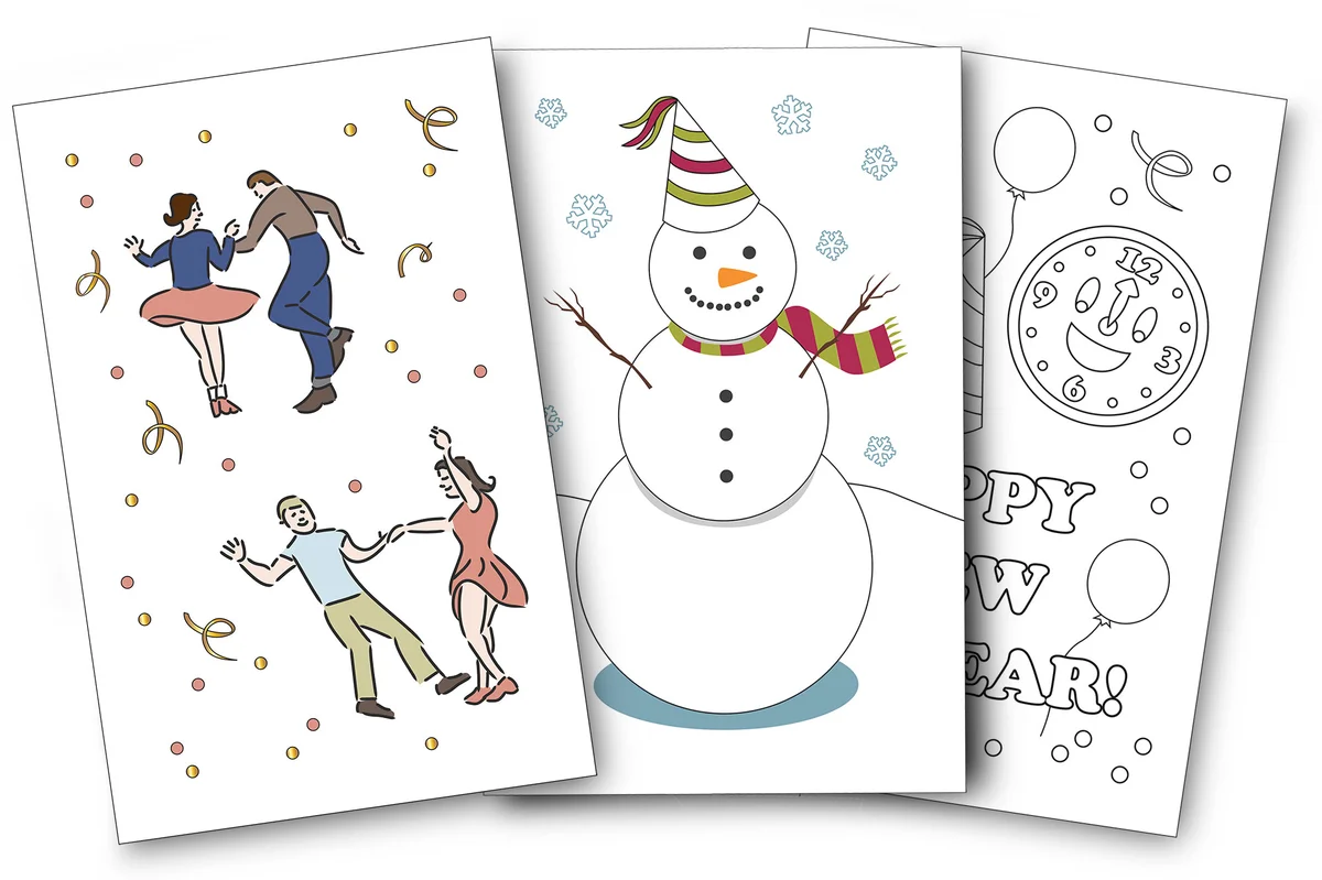 New Year's Card Designs