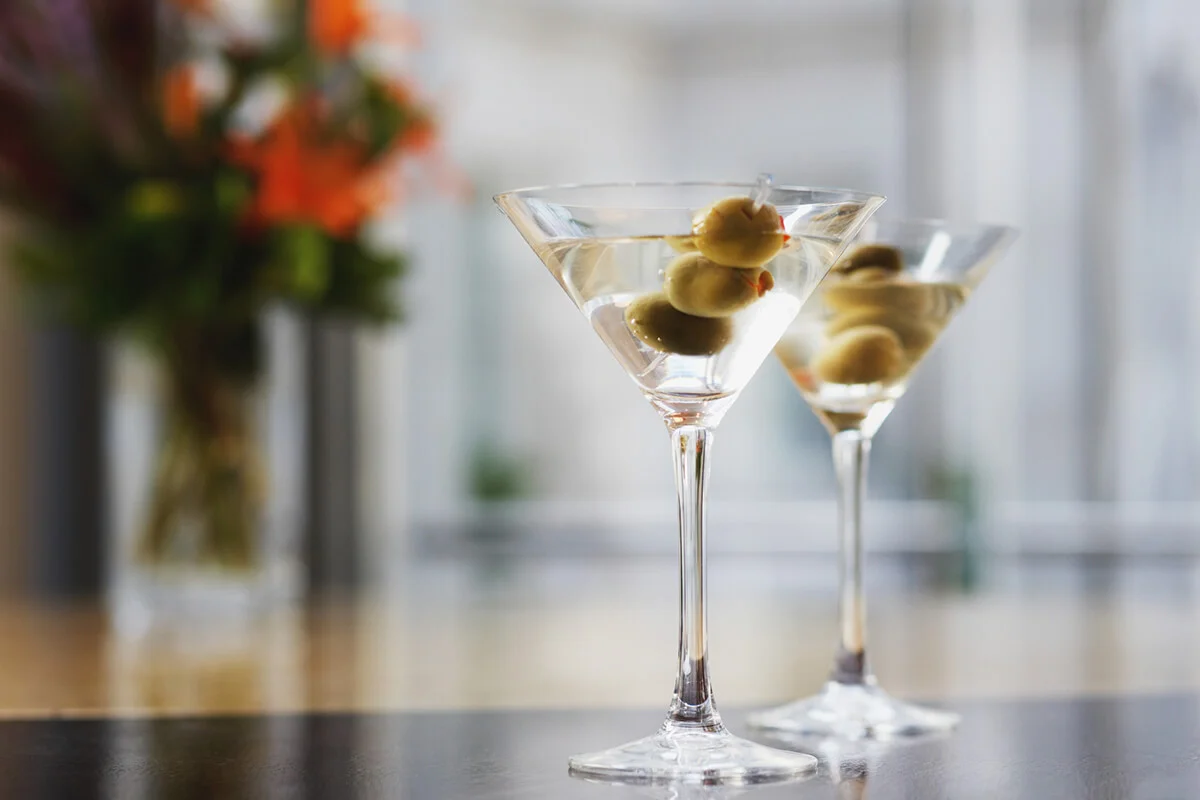 Martini glasses