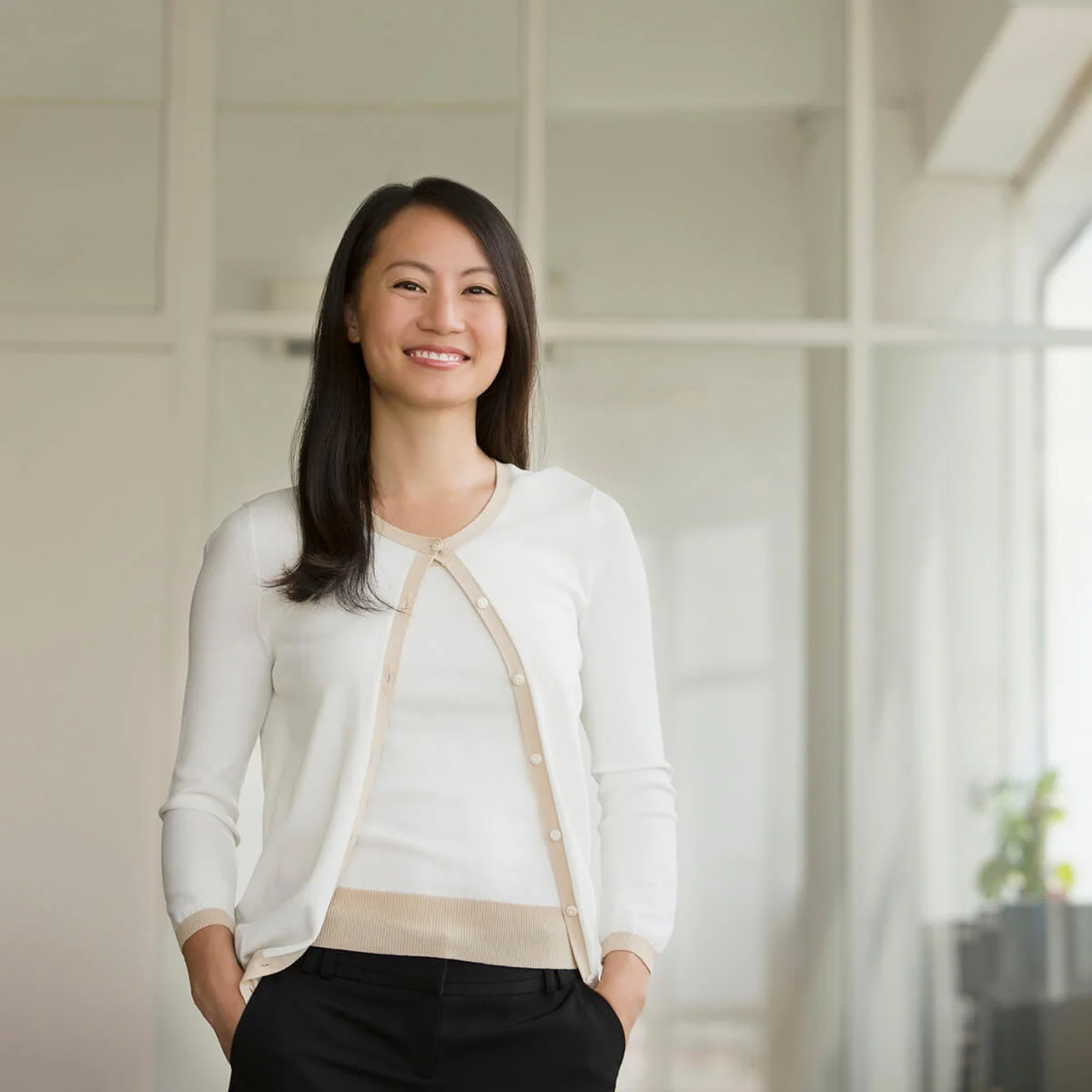 Portrait of business woman in office