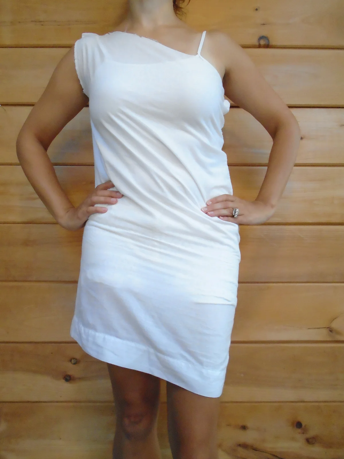 One-Shoulder Pillow Case Toga