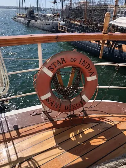 Star of India life ring