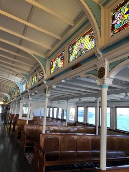 upper deck of the Steam Ferry Berkeley