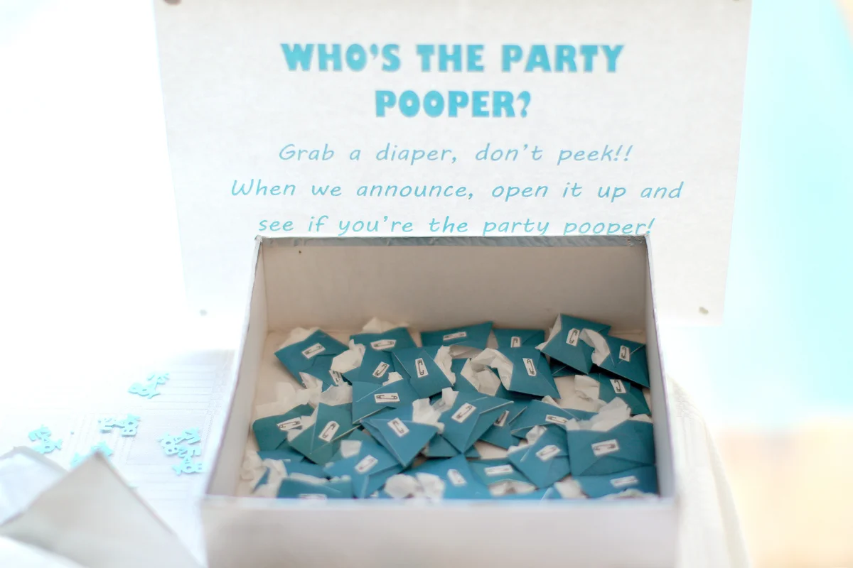 Baby shower game