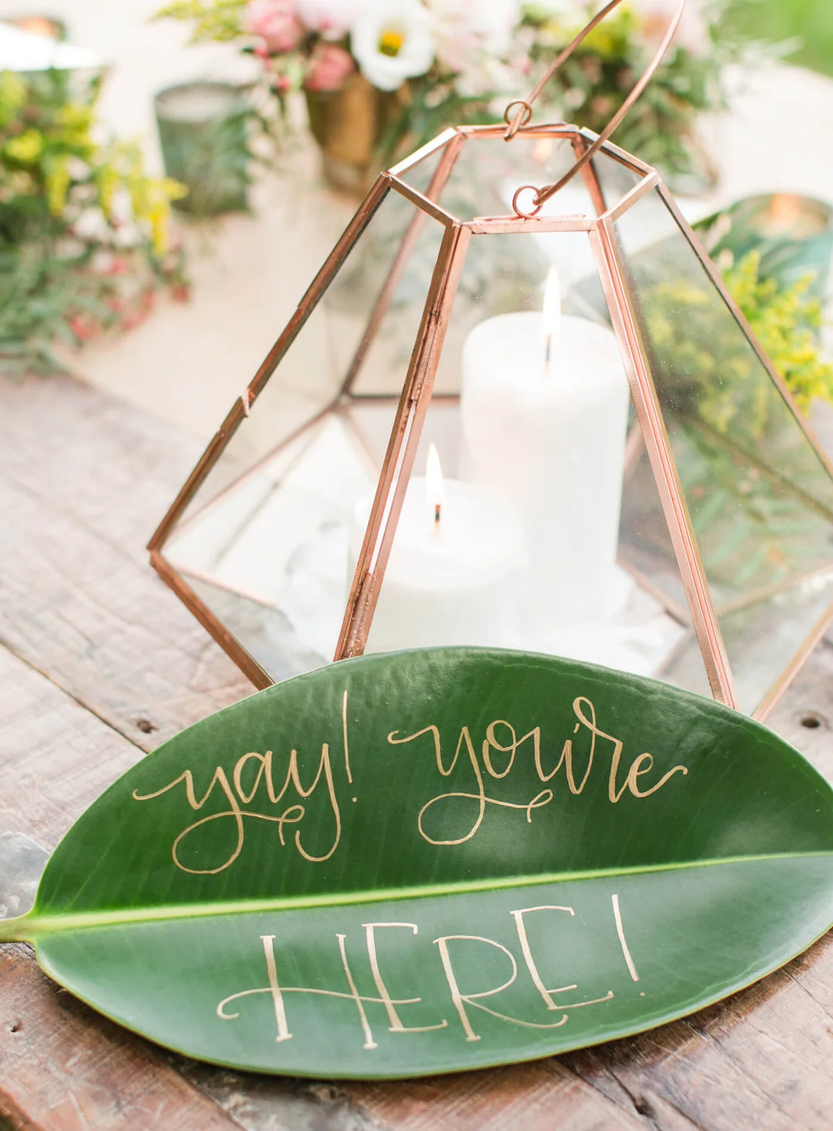 Vintage tropical wedding in Palm Beach Gardens