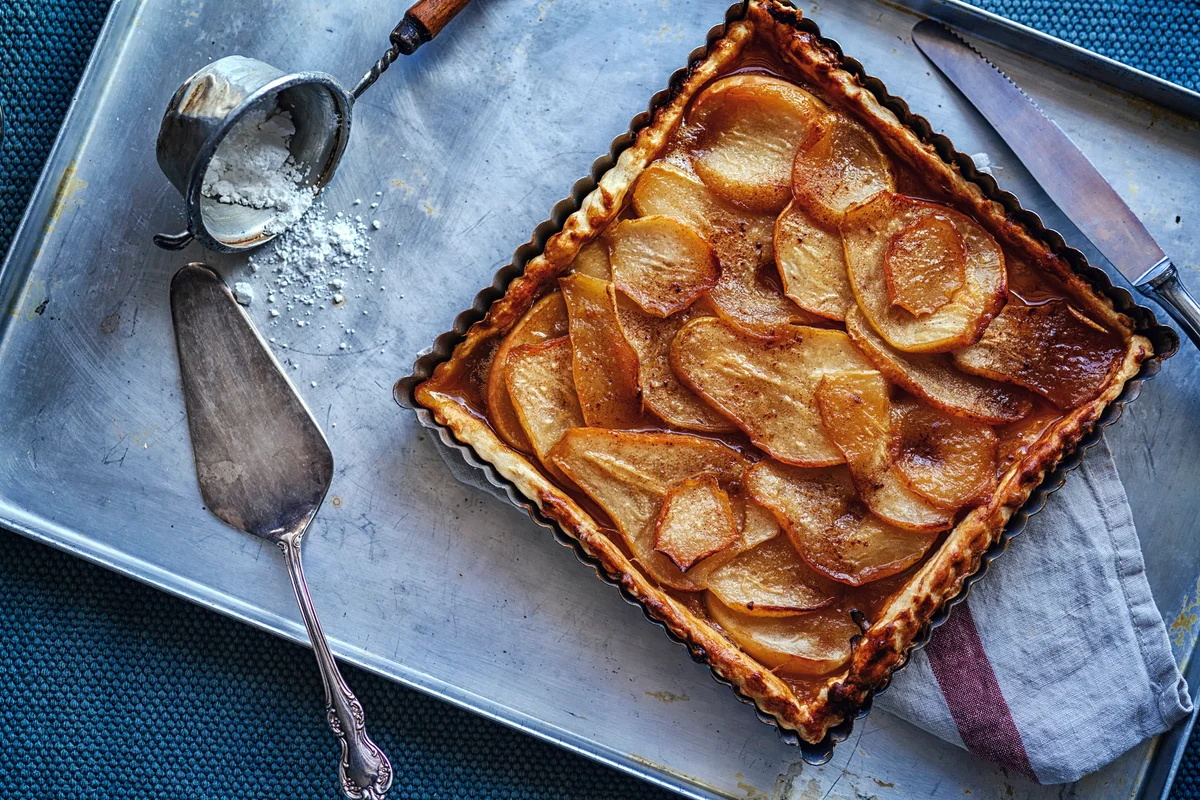 Pear tart