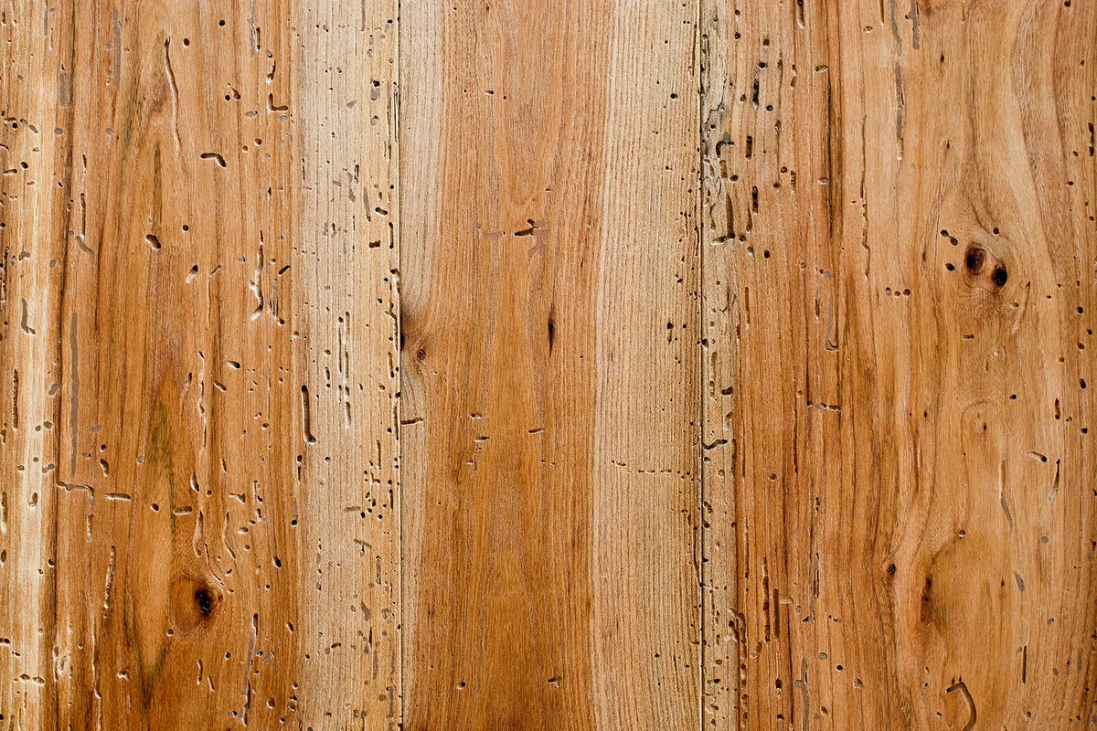 Aged Elm wood planks