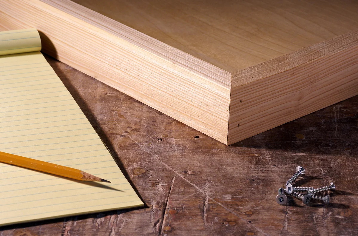 Cypress wood box for project