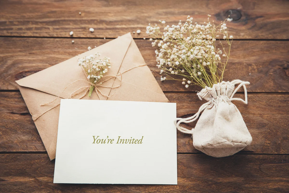 Simple Wedding Invitation