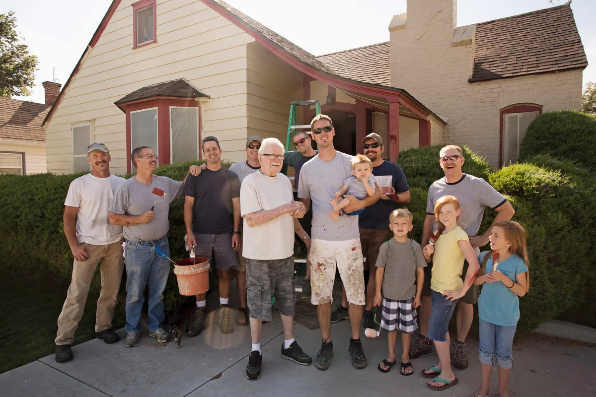 seniors helping neighbors
