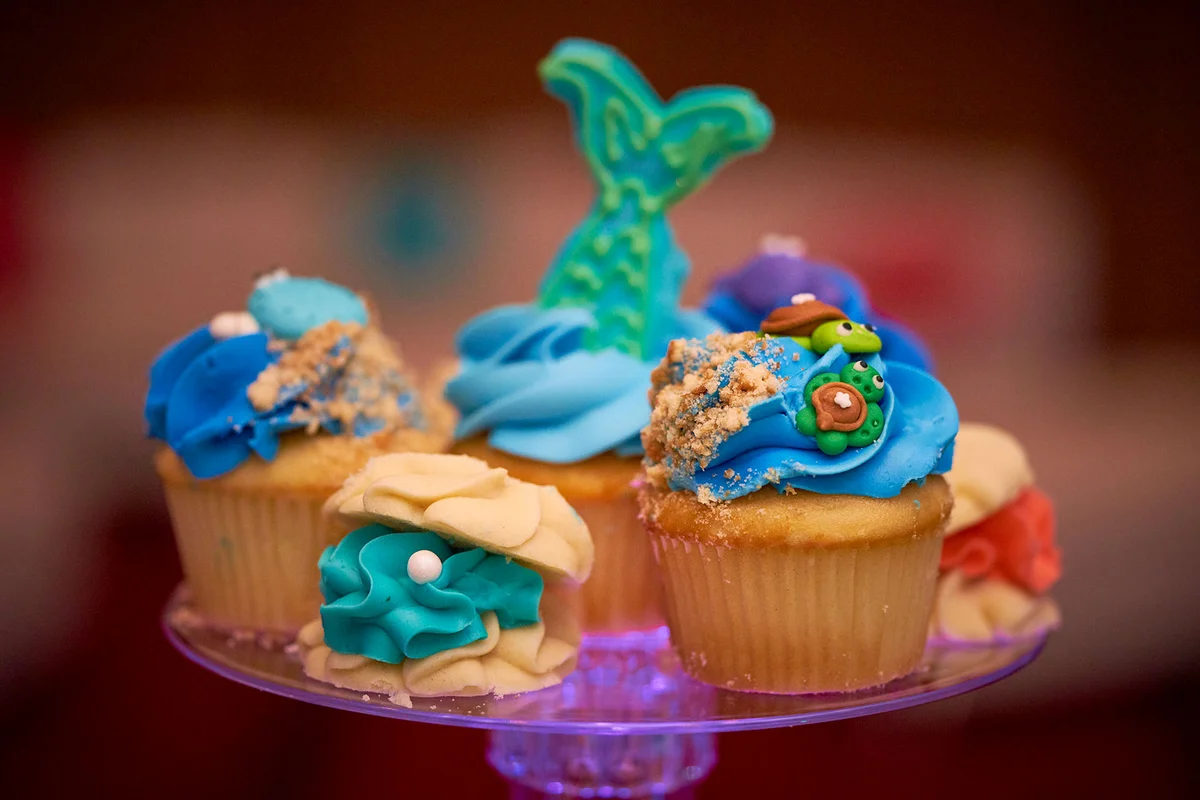 Fish and seacreature cupcakes