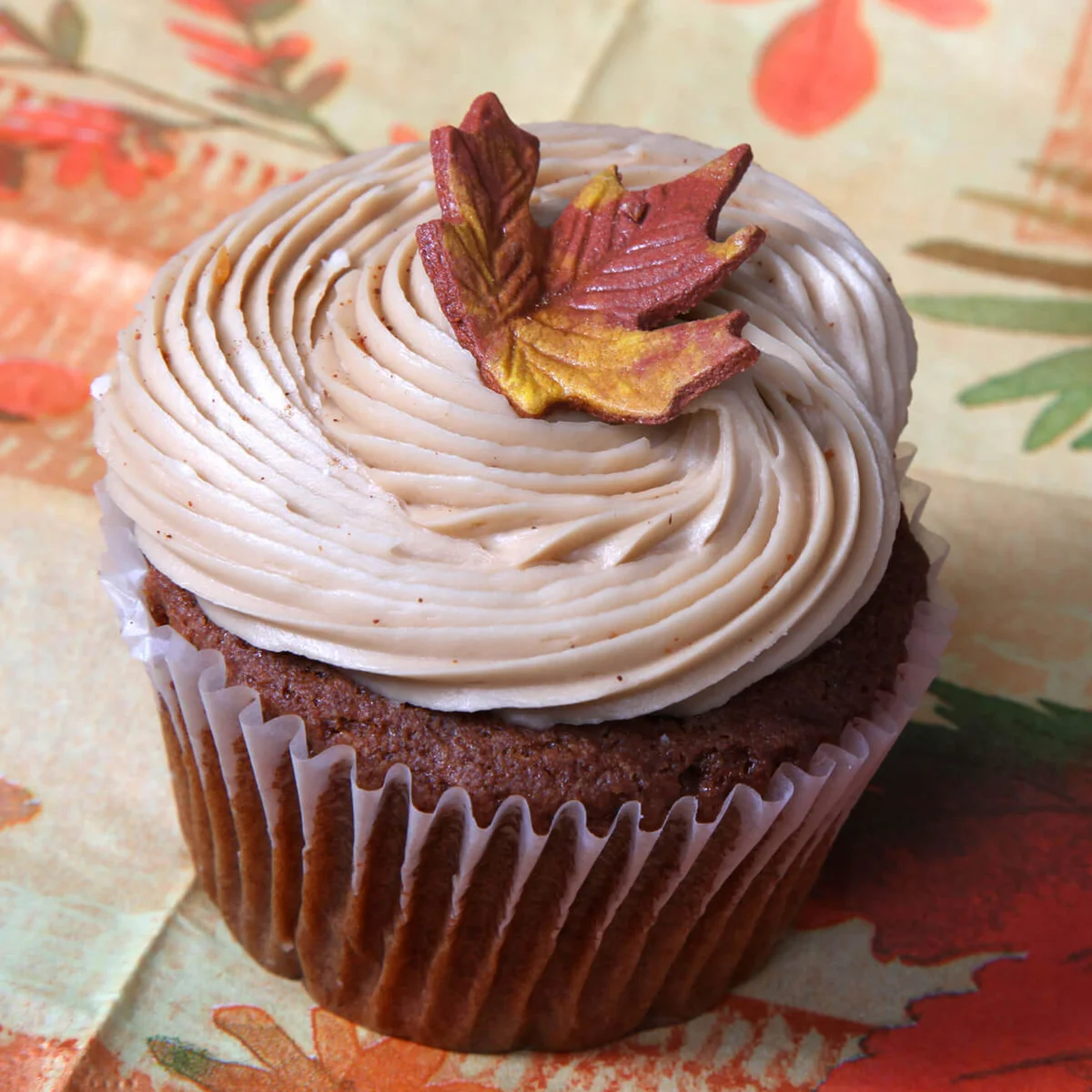 Fall cupcake