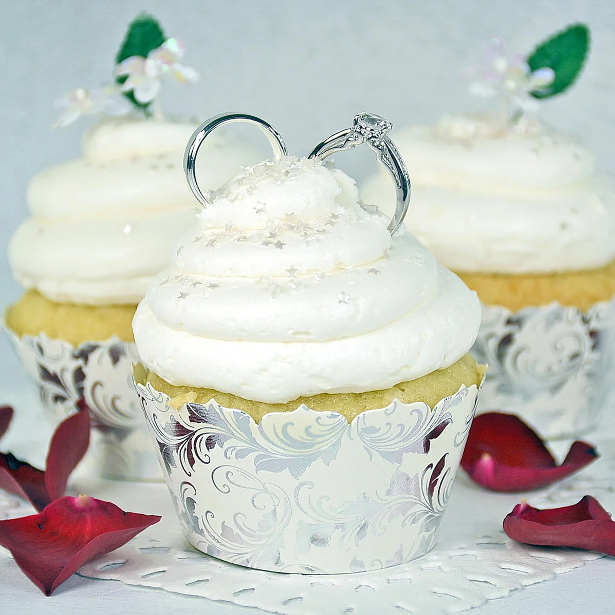 Wedding Ring Cupcakes