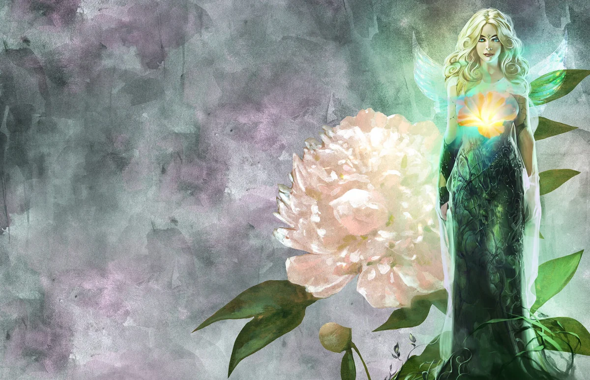 Zodiac sign illustration of Virgo