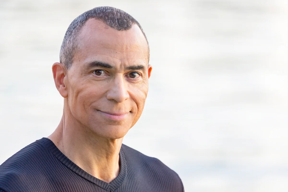 Man outdoors by the beach