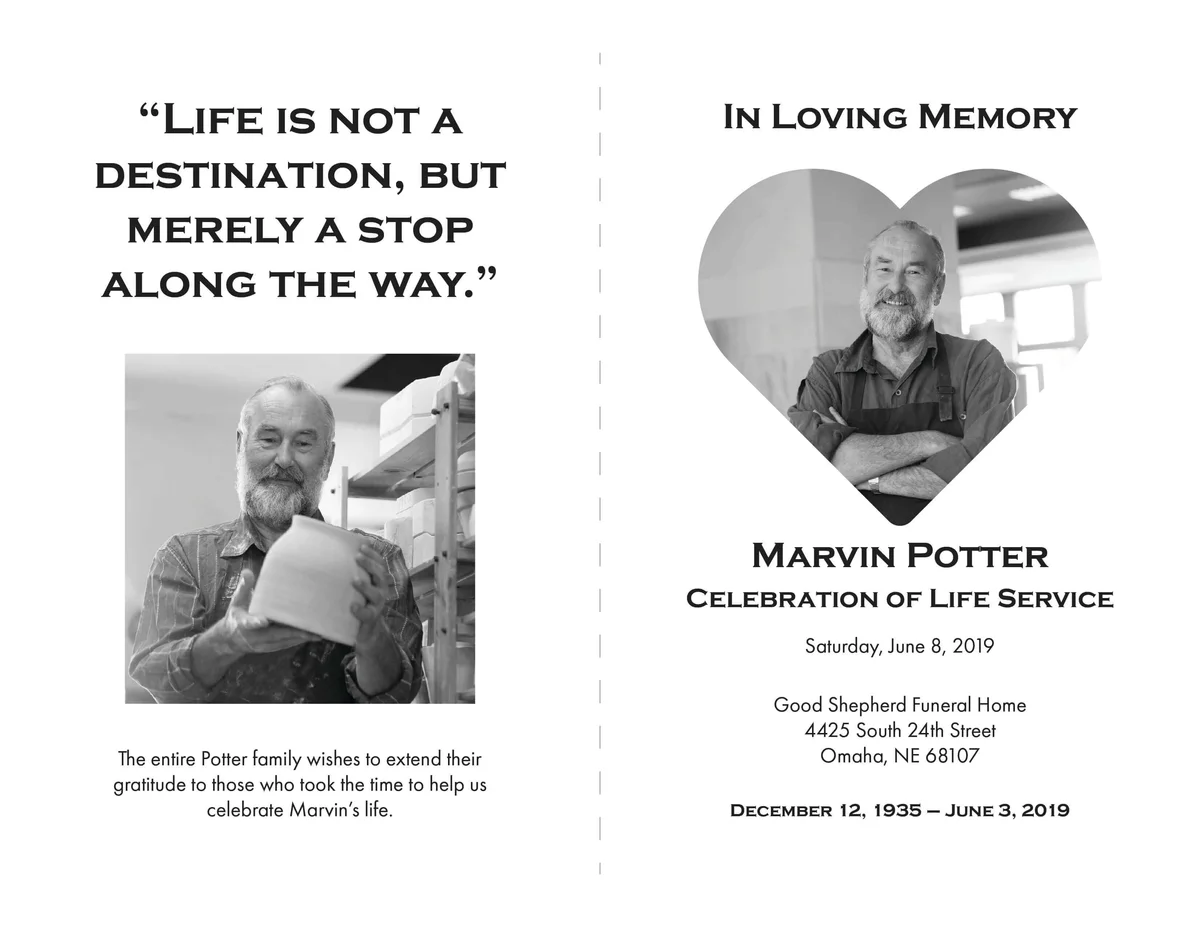 Sample Funeral Program-01
