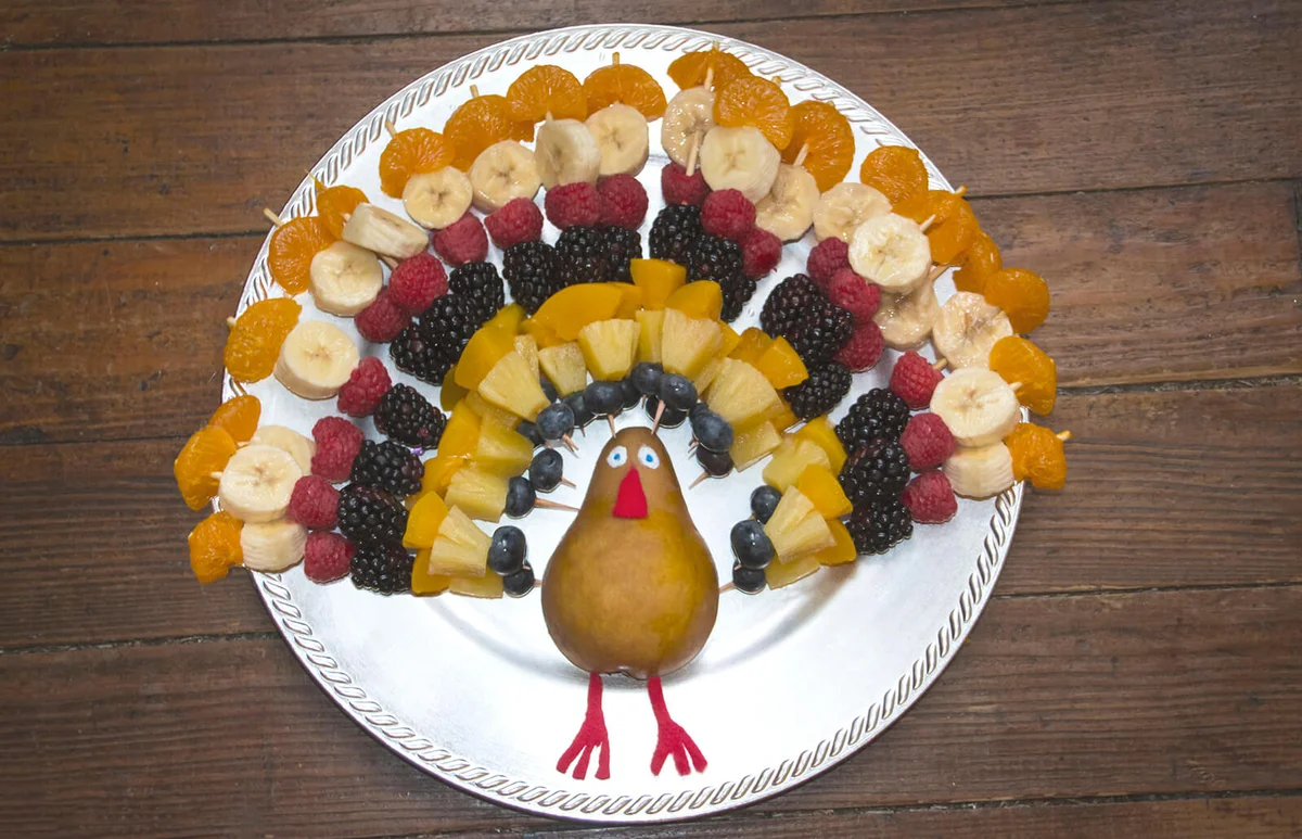 Turkey Made Using Fruit