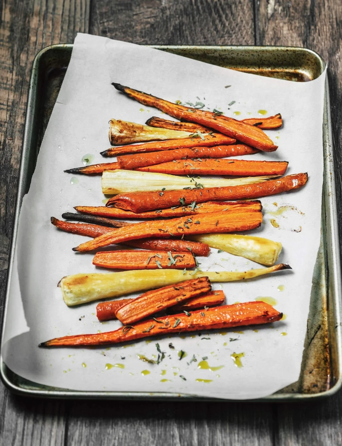 Colorful Roasted Carrots
