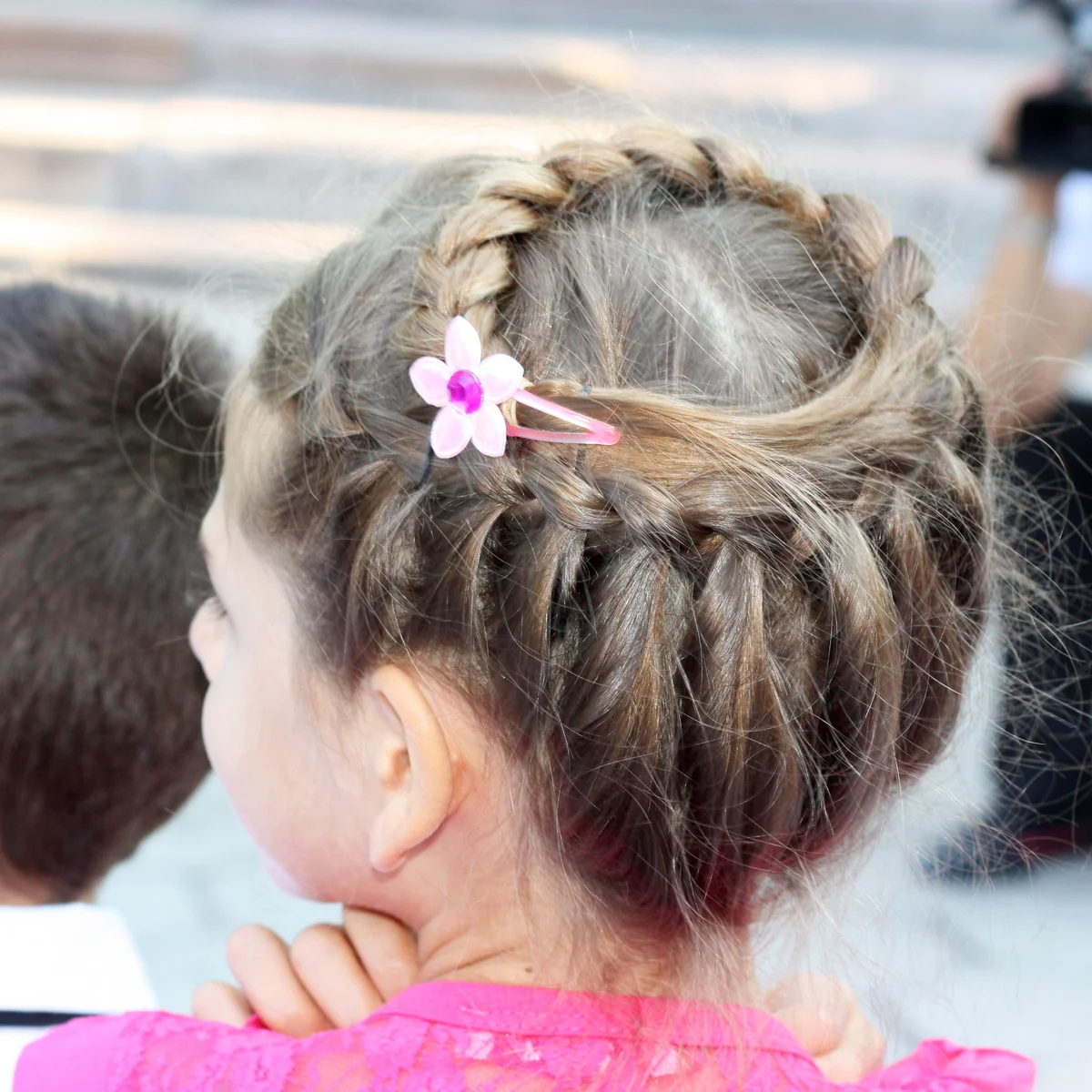 Girl With Braided Hair