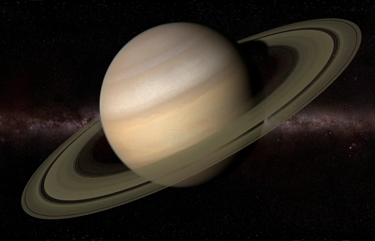 Saturn, computer artwork
