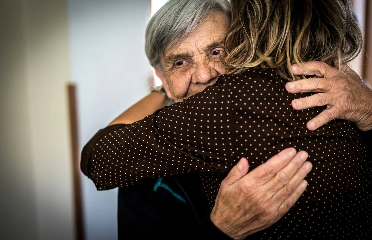 Taking care of elderly people