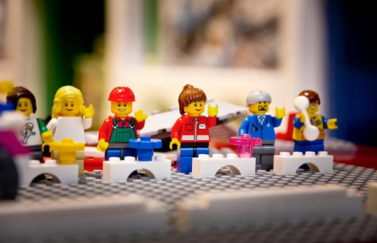Lego toy family