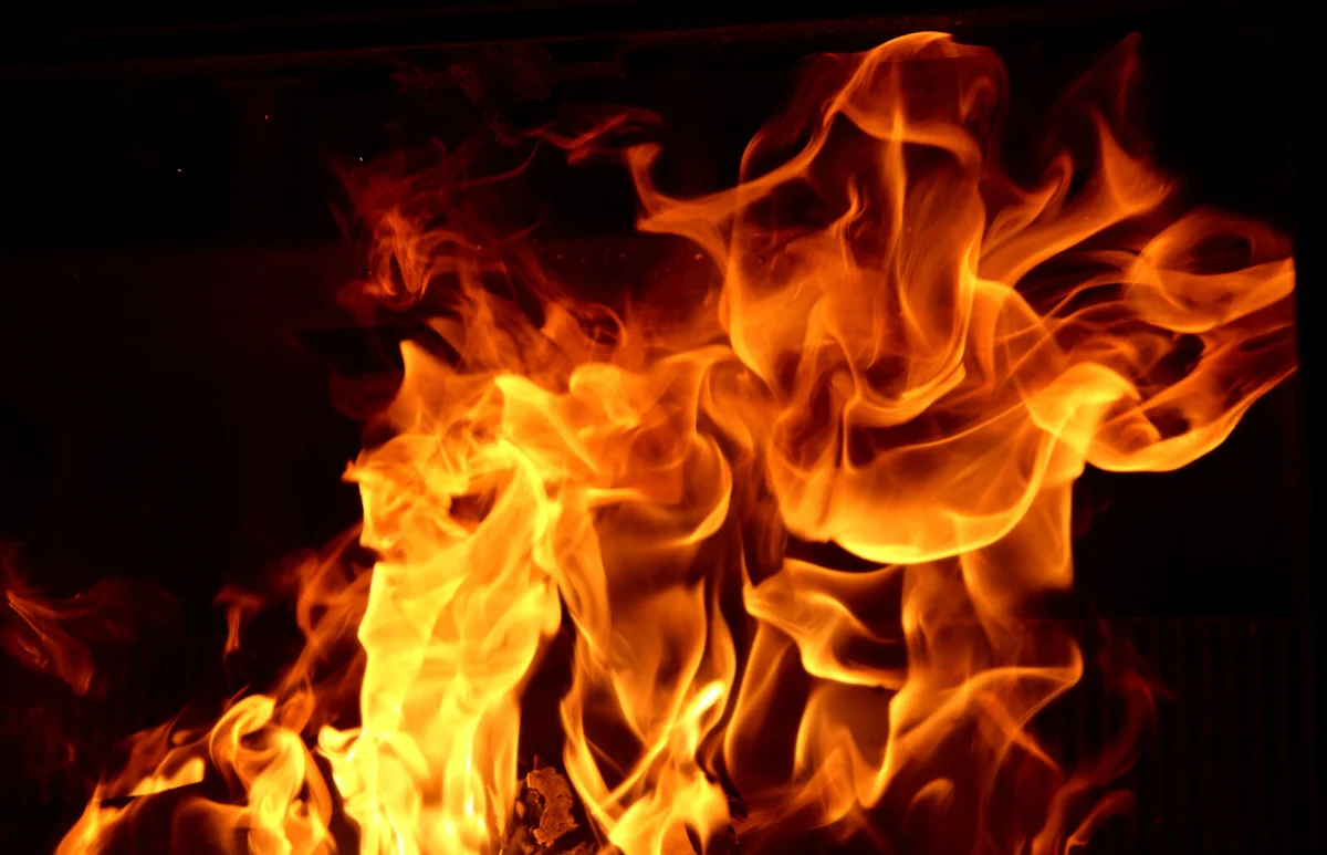 Heat of fire