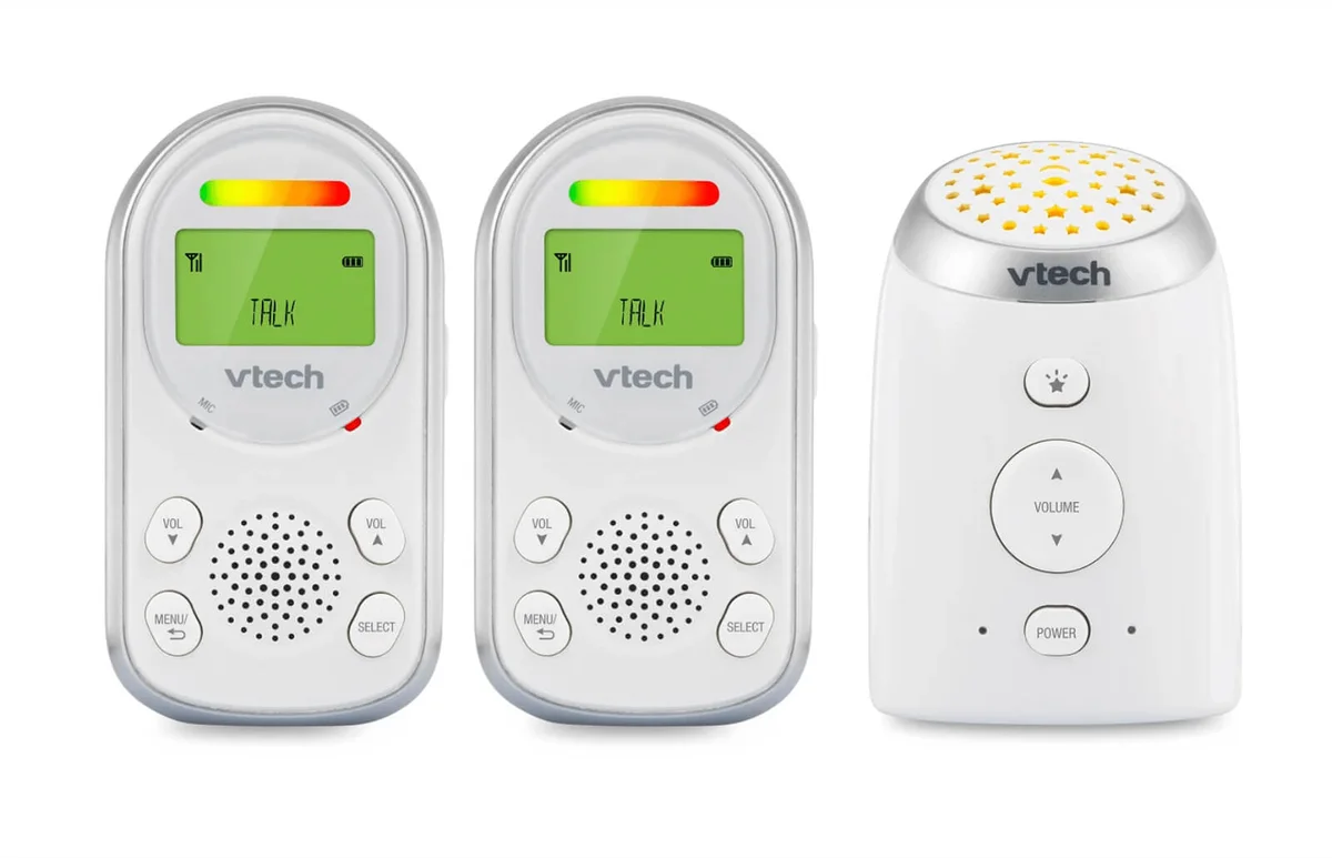 VTech 2 Parent Digital Audio Monitor with Ceiling Night Light | https://goto.target.com/c/125547/81938/2092?u=https%3A%2F%2Fwww.target.com%2Fp%2Fvtech-2-parent-digital-audio-monitor-with-ceiling-night-light%2F-%2FA-75570386
