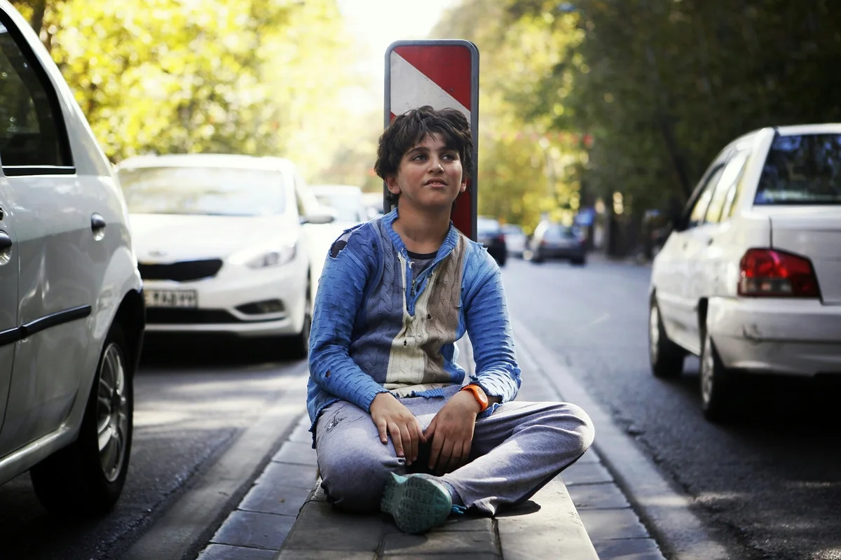 homeless teen boy