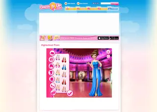 prom dress up games Prom Night Girl Dress Up Games