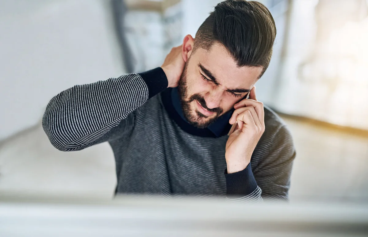 Man calling to cancel his date