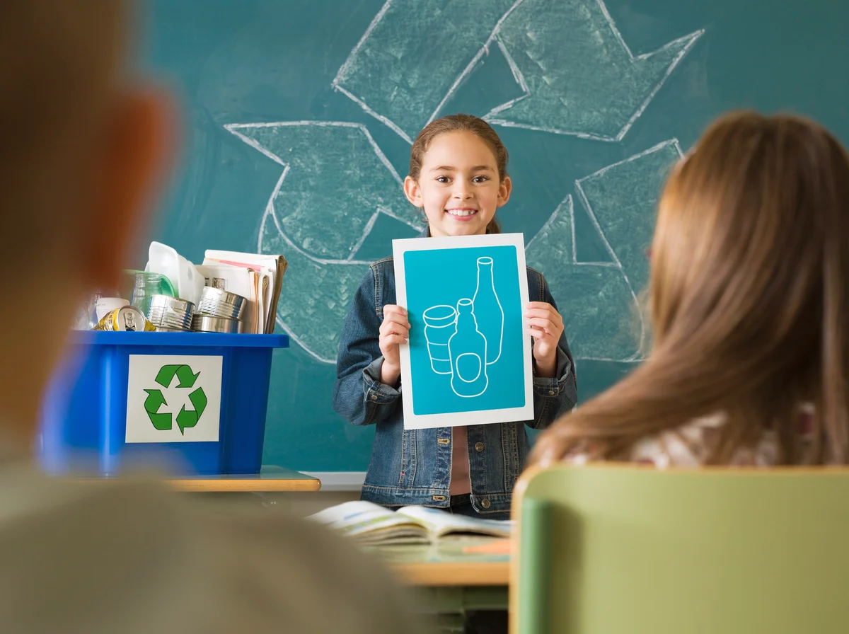 Recycling show and tell