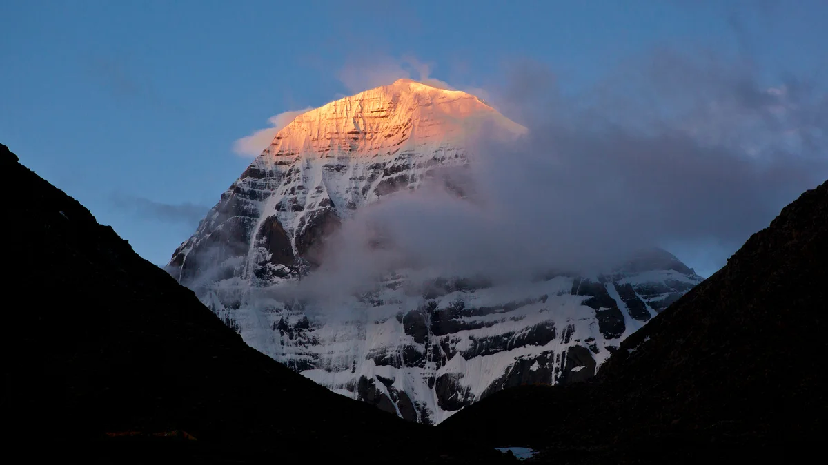 Mount Kailash in the Himalayas