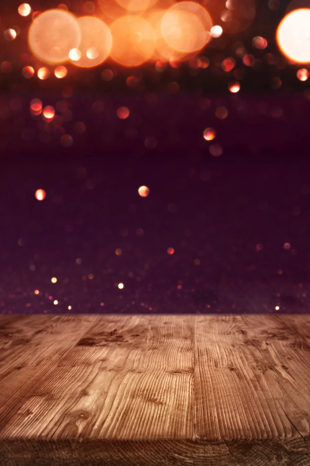 Wood plank floor