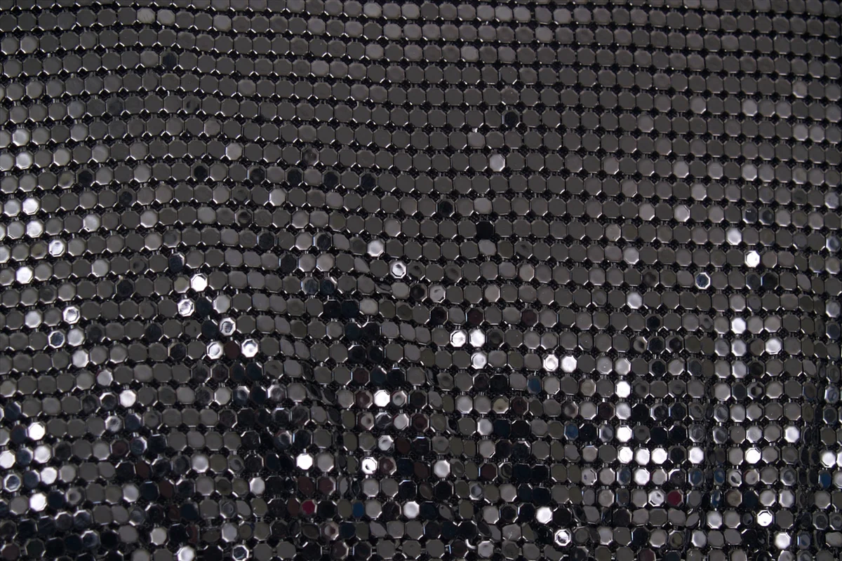 Black sequin background