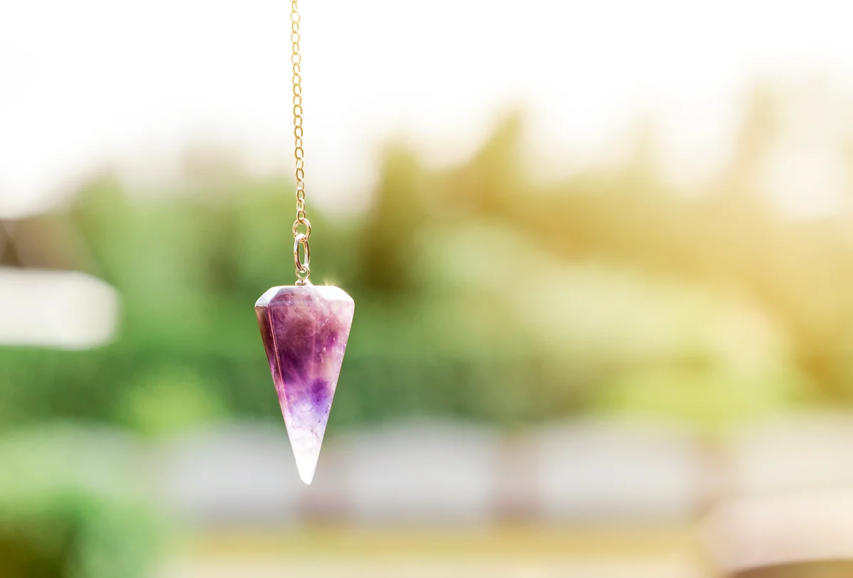Amethyst pendulum