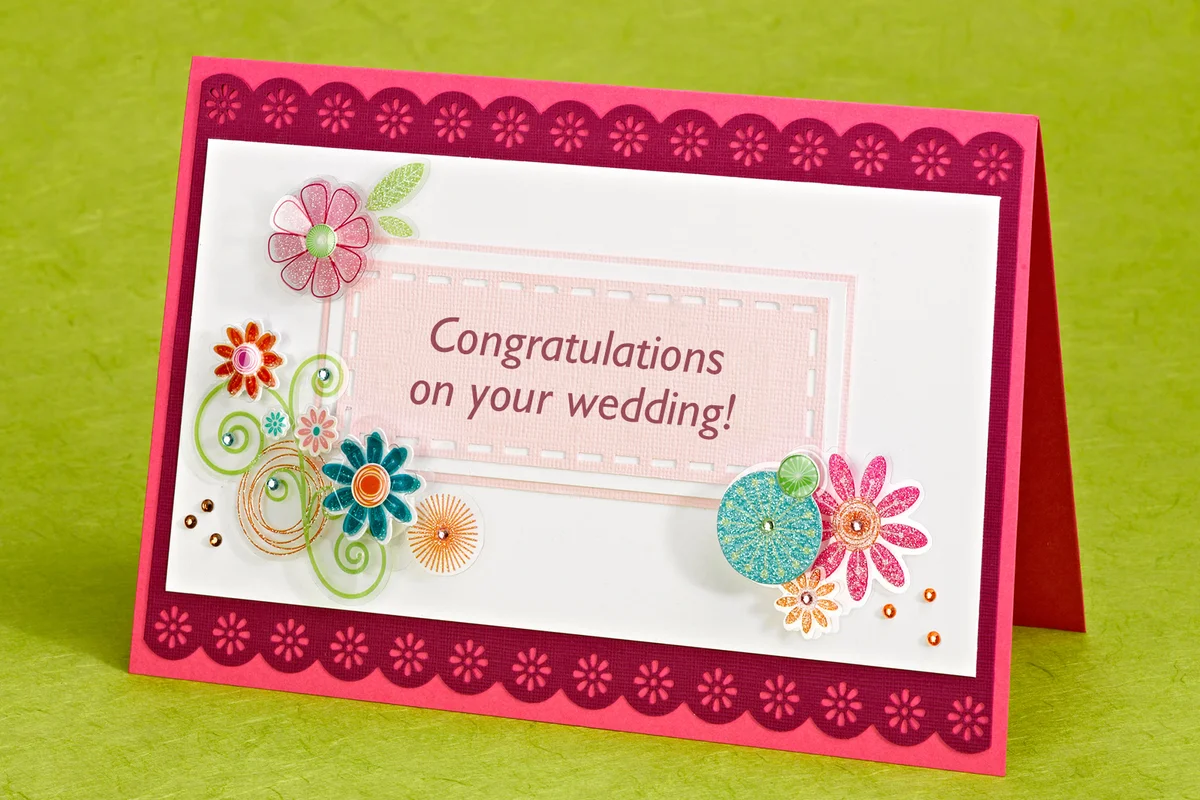 Congratulations on your wedding card