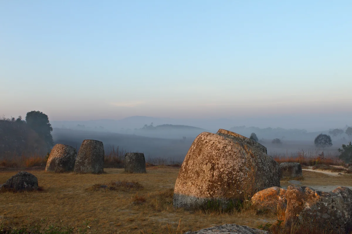 Plain of Jars in Laos