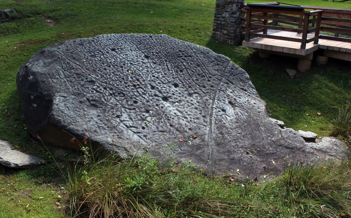 the mysterious Judaculla Rock