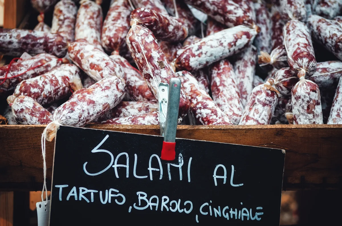 Salame from the Barolo region in Piedmont
