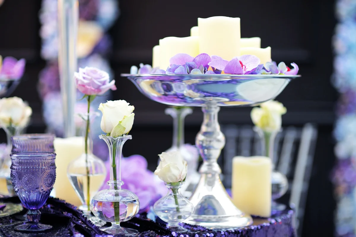Indoor wedding party
