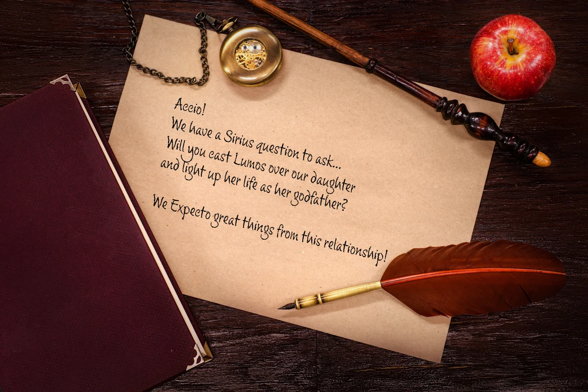 Vintage still-life with wand