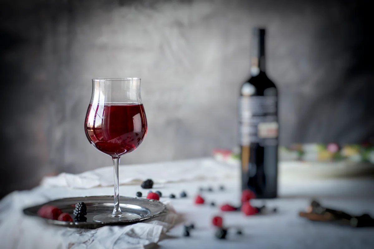 Blackberry wine