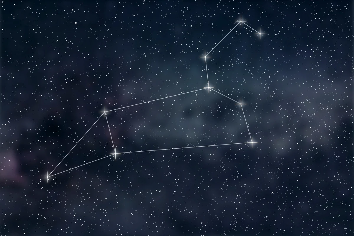 Zodiac Sign Leo constellation lines