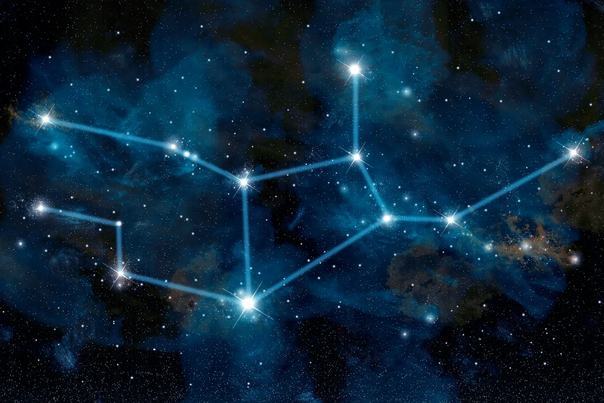 Constellation Virgo: the Virgin