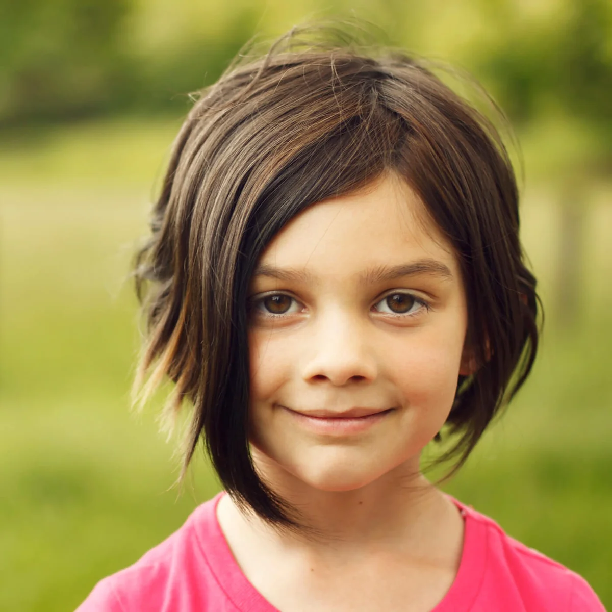 girl in rural setting